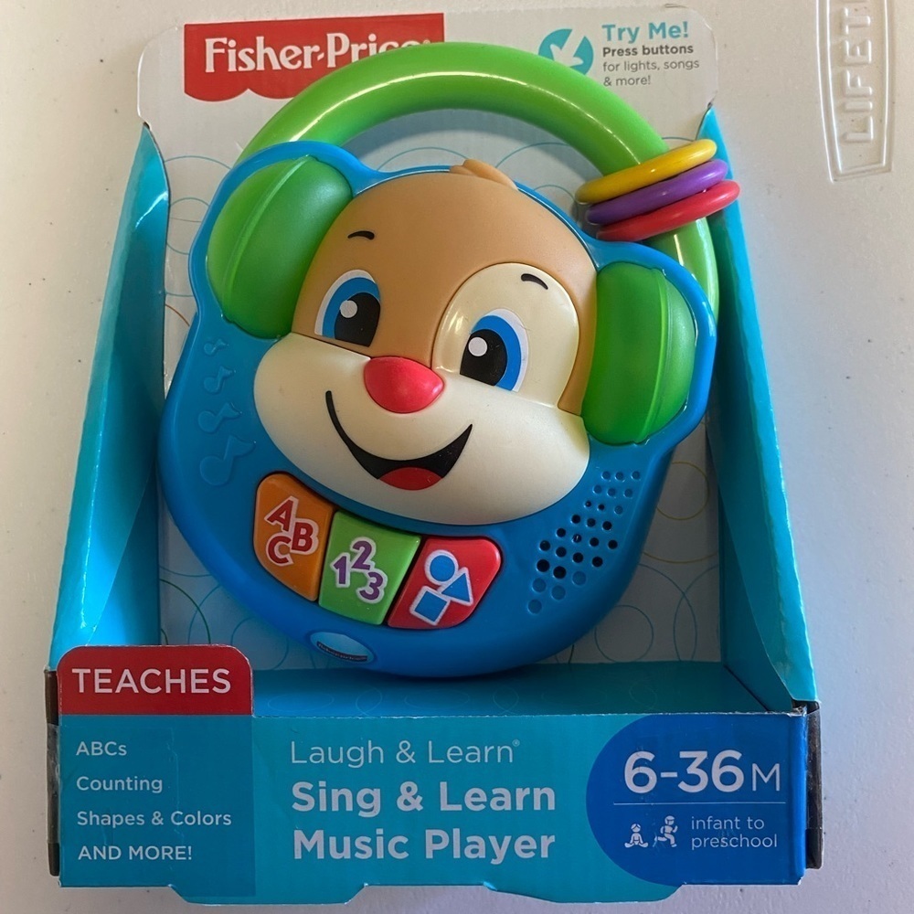 NEW - Fisher Price Laugh and Learn / Sing and Learn Toy- 6/36 Mos.  NWOT
